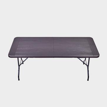 Brown HI-GEAR Richmond 6ft Folding Table
