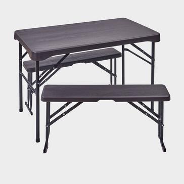 Brown HI-GEAR Richmond Folding Picnic Bench Set