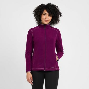 Purple Peter Storm Women's Bracken Full Zip Fleece