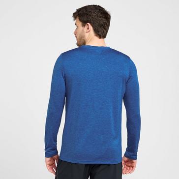 Blue Peter Storm Mens Active Long Sleeve T-Shirt Blue