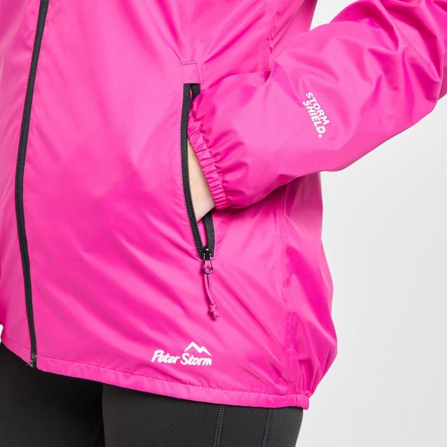 Pockets For Women - Peter Storm Women's Cyclone Jacket, Pink