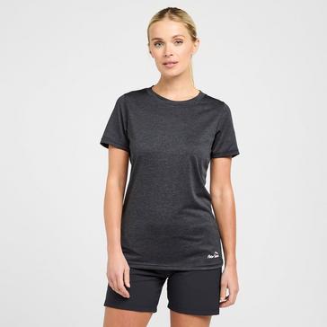 Black Peter Storm Womens Active Short Sleeve T-Shirt Black