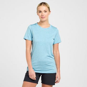 Blue Peter Storm Womens Active Short Sleeve T-Shirt Blue