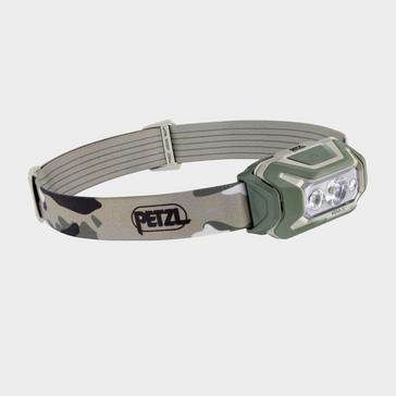 Green Petzl Aria 2 RGB Head Torch