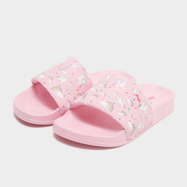 Kids discount pink sliders