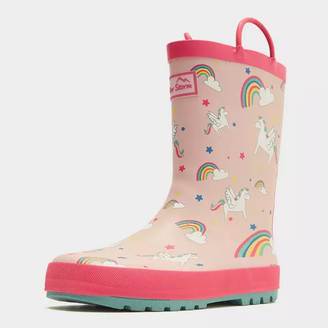 Rain Boot Unicorn Light Up Wellies Peter Storm Kids' Unicorn