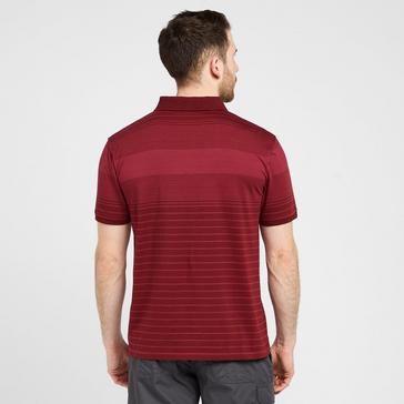 Red Brasher Men's Striped Polo Shirt