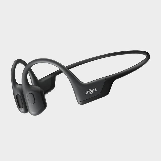 Black SHOKZ OpenRun Pro Open-Ear Bone Conduction Wireless Headphones image 1