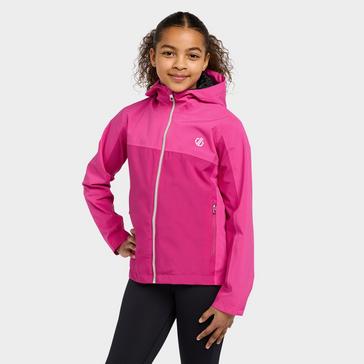 Pink Dare 2B Kids’ Explore Waterproof Jacket