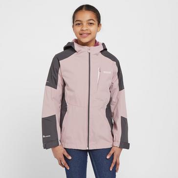 Pink Regatta Kid’s Calderdale II Waterproof Jacket