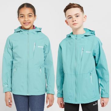 Bright Blue Regatta Kids’ Calderdale II Waterproof Jacket