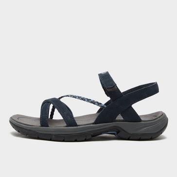 Black walking store sandals womens