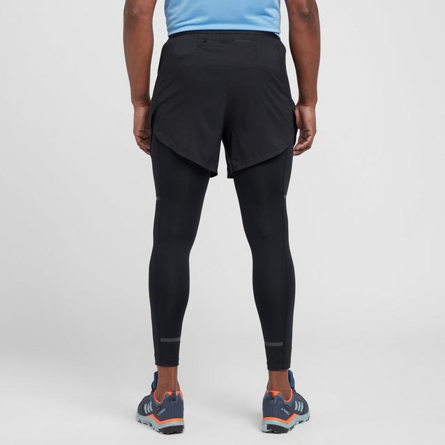 Ronhill Life Mens Twin Running Tights - Black