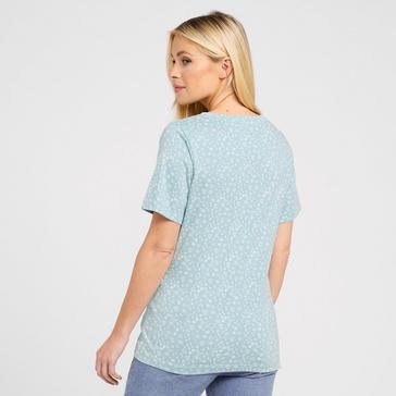 Blue Peter Storm Women’s Short Sleeved Ditsy T-Shirt