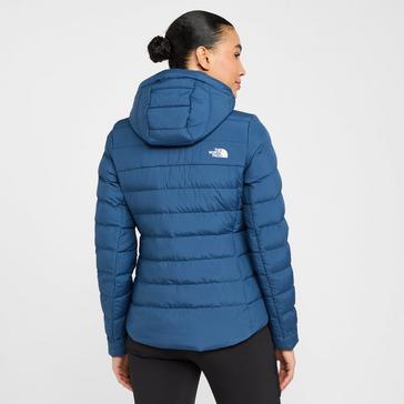 Blue The North Face Women’s Aconcagua Hooded Down Jacket