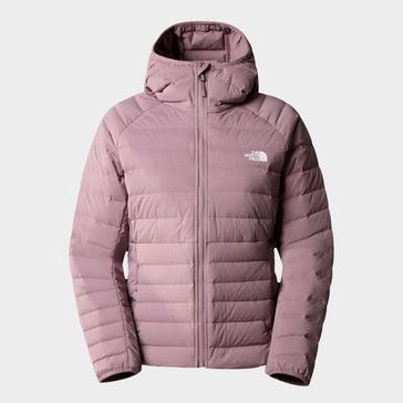 Grey The North Face Women's Belleview Hooded Down Parka