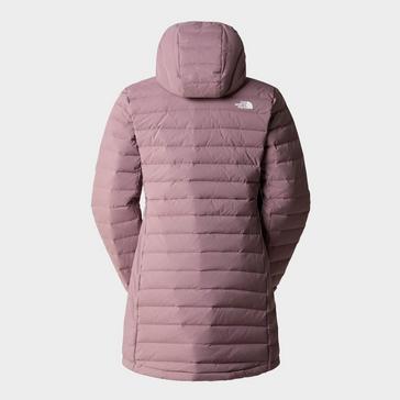 Grey The North Face Women's Belleview Hooded Down Parka