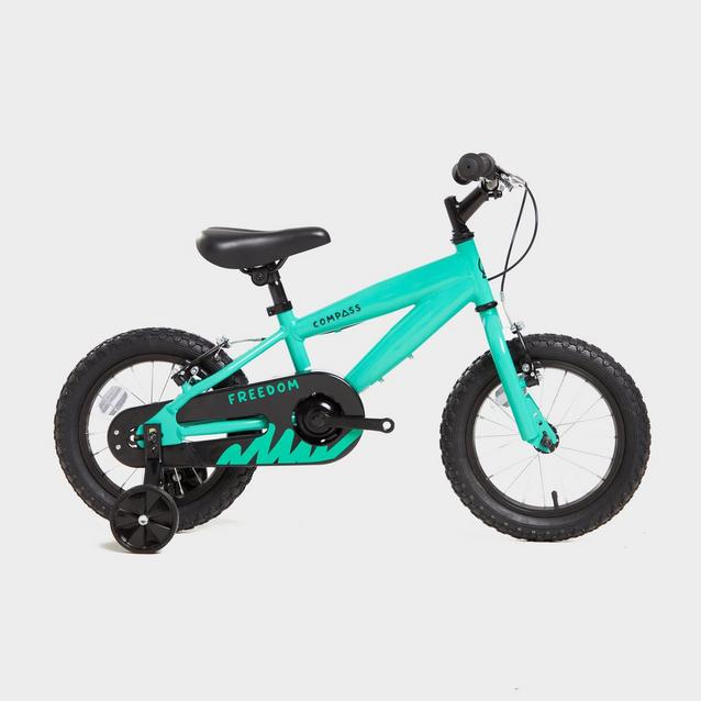 green 14 inch bike