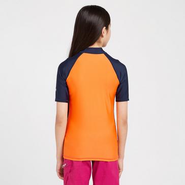 Orange Freespirit Kids’ Short Sleeve Rash Vest