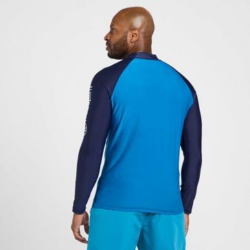 Blue Freespirit Men’s Long Sleeve Rash Vest