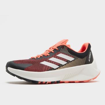 Orange adidas Terrex Women's Soulstride Flow Trail Running Shoes