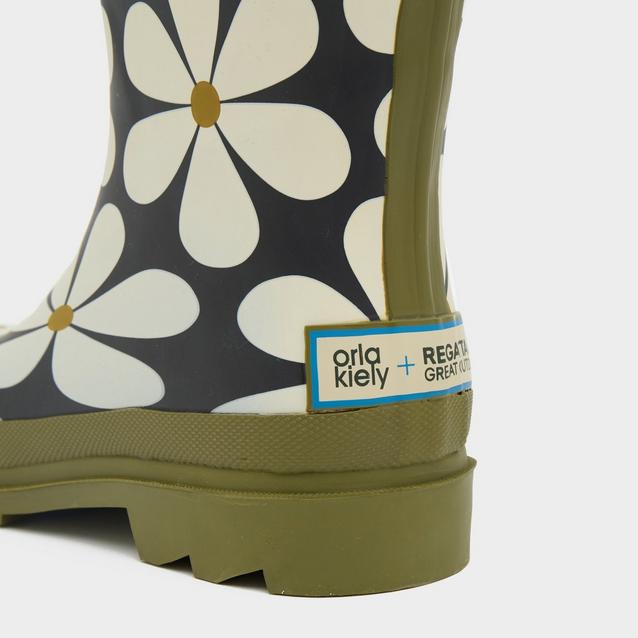 Regatta Women's Orla Kiely Hi Welly Blacks