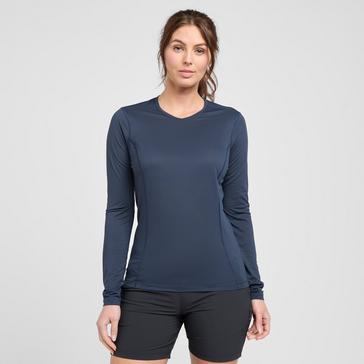 Navy Montane Women’s Dart Lite Long-Sleeved T-Shirt