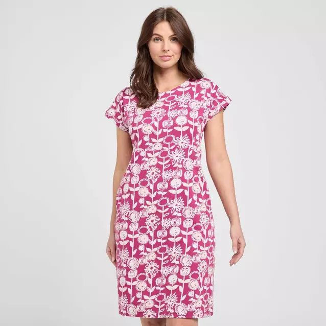 Cotton fish outlet print dress