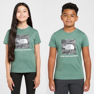 Green The North Face Kids’ Redbox T-Shirt