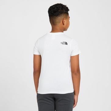 White The North Face Kids' Easy Tee