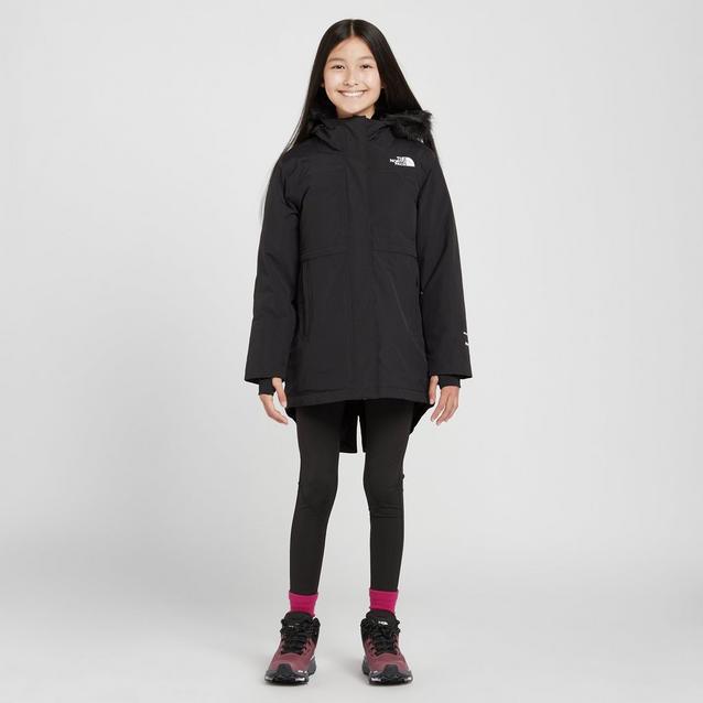 North face parka hot sale with belt