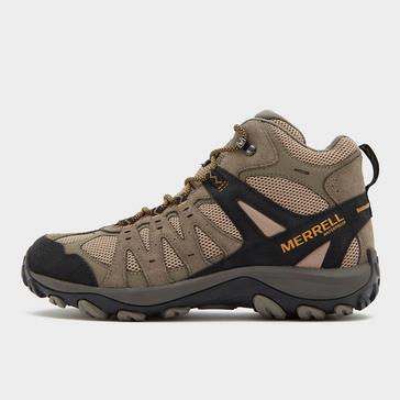 Brown Merrell Men's Accentor 3 Mid Waterproof Boots