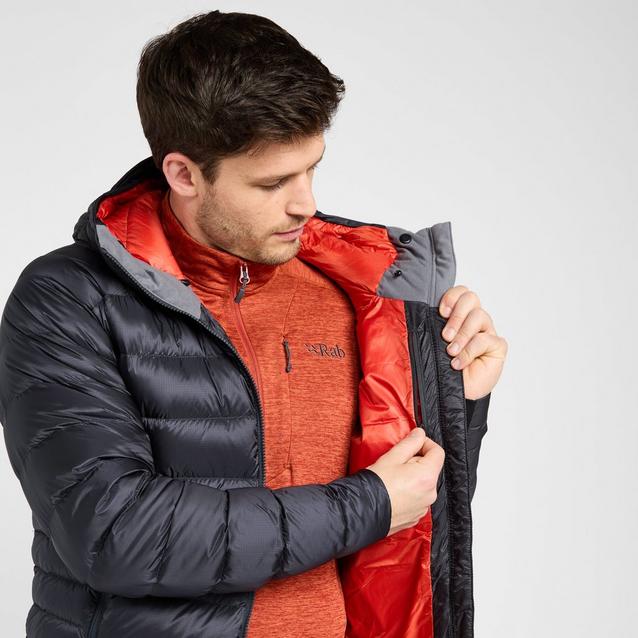 Mens black rab coat best sale