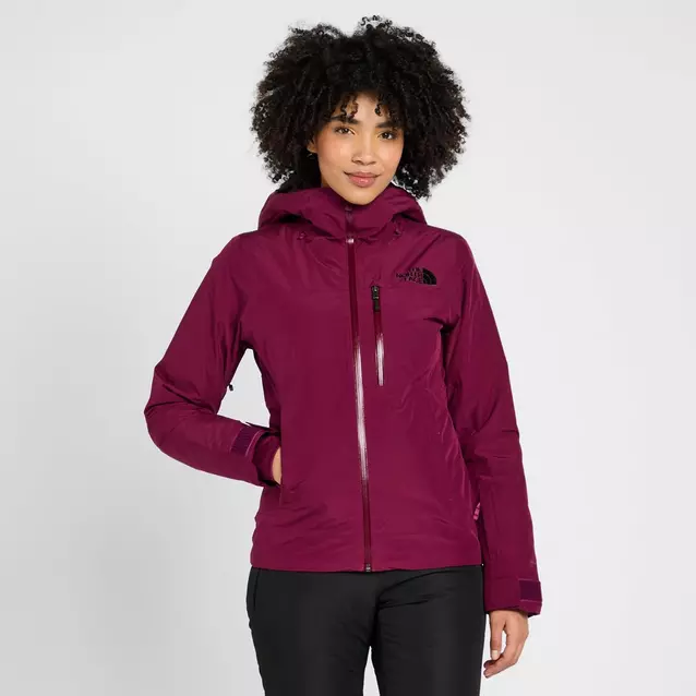 North face red ski jacket online