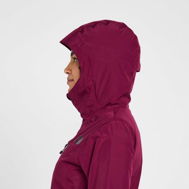 North face descendit outlet jacket red