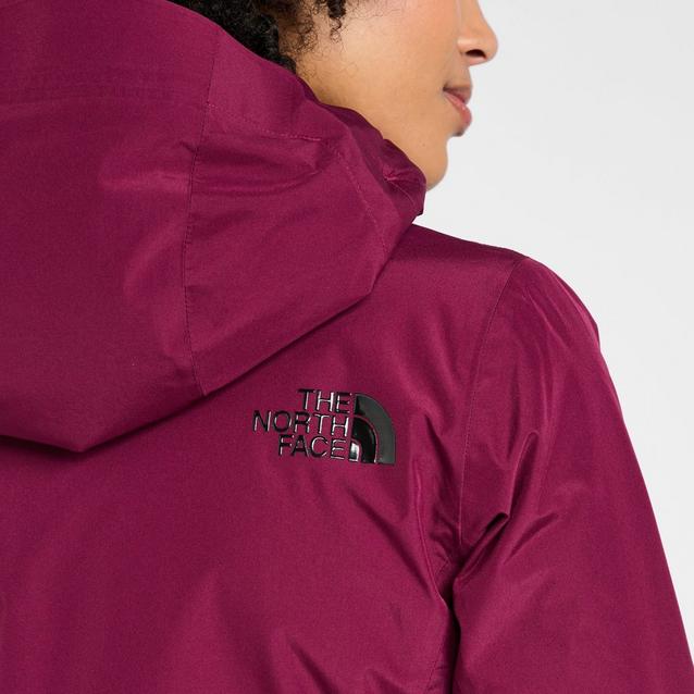 North face store red ski jacket