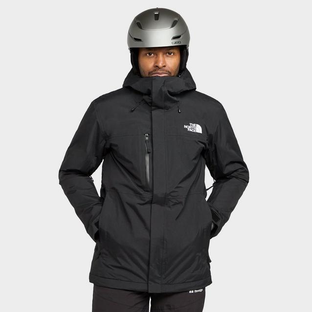 North face mens black coat online