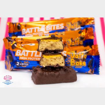 Brown Battle Oats Jaffa Bake Protein Bar