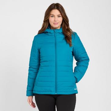 Teal Peter Storm Womens Blisco II Hooded Jacket Teal