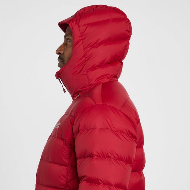 Mens down jacket outlet red