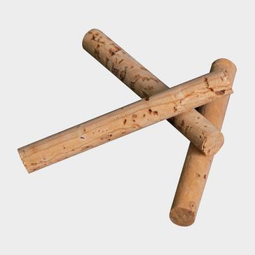 White RIDGEMONKEY Combi Bait Drill Spare Cork Sticks – 6mm