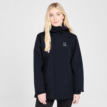 Black Haglofs Women’s Koyal PROOF Waterproof Jacket