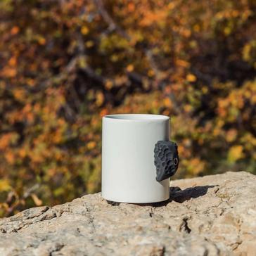 Black Y and Y Vertical Climbing Mug