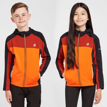 Orange Dare 2B Kids' Thriving Core Stretch Hoodie