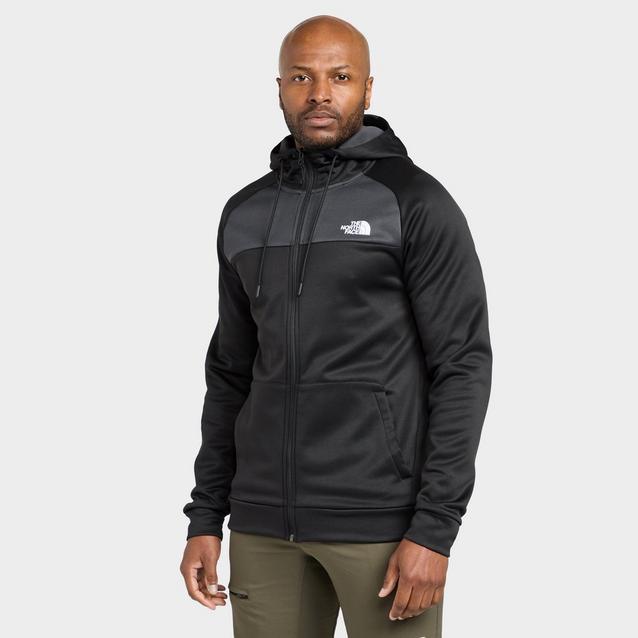 All black outlet north face hoodie