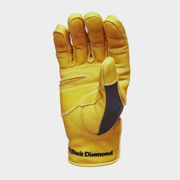 Brown Black Diamond Leather Transition Gloves