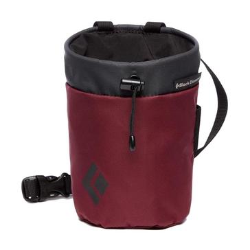 Red Black Diamond Repo Chalk Bag