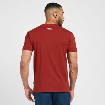 Red Black Diamond Men's Mountain Logo Short Sleeve T-Shirt
