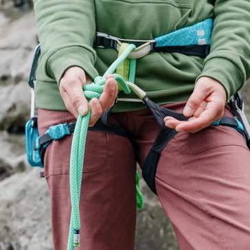 Green Edelrid Eagle Lite Dry 9.5mm Climbing Rope