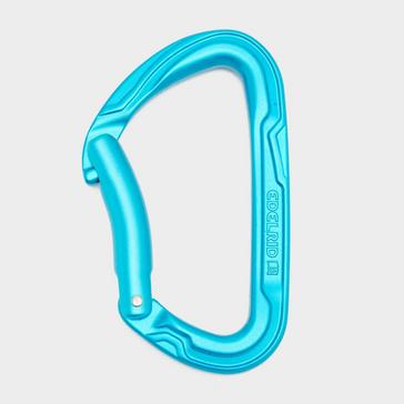 Blue Edelrid Pure Bent III Carabiner